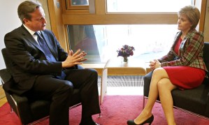 David Cameron and Nicola Sturgeon