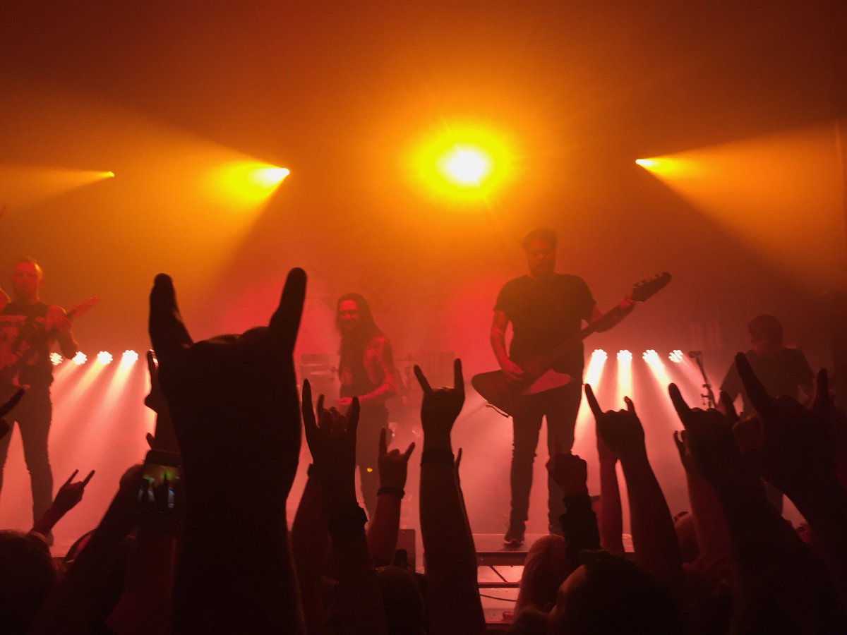 While She Sleeps gig 2